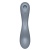 Двухсторонний вакуумный вибростимулятор Satisfyer Curvy Trinity 1 серый