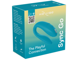 Вибратор для пар We-Vibe Sync Go голубой