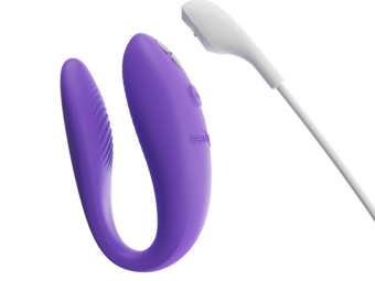 Вибратор для пар We-Vibe Sync Go фиолетовый