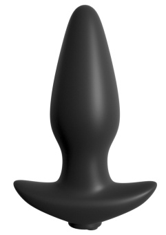 Анальная вибропробка с дистанционным пультом Pipedream Anal Fantasy Collection Remote Control Silicone Plug черная