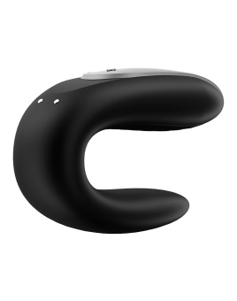 Парный вибратор Satisfyer Double Fun с управлением от приложения или пульта черный