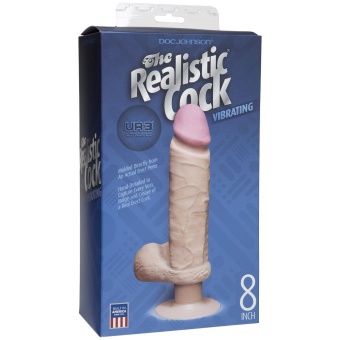 Реалистичный вибратор на присоске Realistic Cocks UR3 - 23,5 см