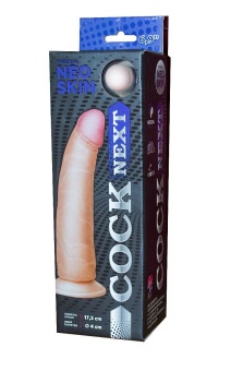Фаллоимитатор на присоске COCK NEXT 6  - 17,5 см.
