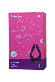 Розовый многофункциональный стимулятор для пар Satisfyer Endless Joy