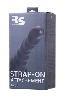 Рельефная насадка для страпона RealStick Axel - 17,5 см