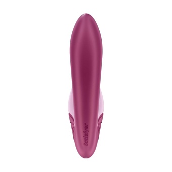 Вибратор с вакуумным стимулятором Satisfyer Supernova малиновый