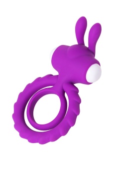 Эрекционное виброкольцо JOS Good Bunny фиолетовое