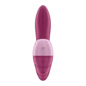 Вибратор с вакуумным стимулятором Satisfyer Supernova малиновый