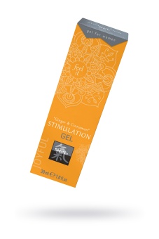 Возбуждающий гель для женщин Shiatsu Stimulation Gel Имбирь и корица - 30 мл