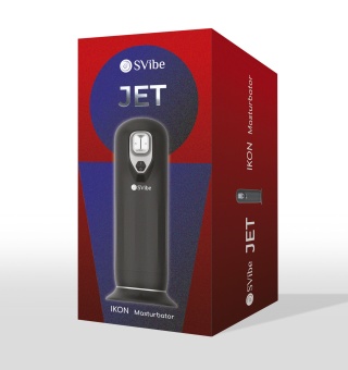 Автоматический мастурбатор с вибрацией и нагревом SVibe Ikon Jet