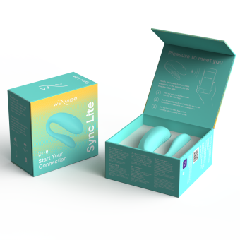 Вибратор для пар с управлением от приложения We-Vibe Sync Lite мятный