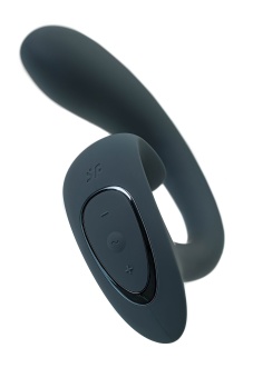 Вибратор для стимуляции зоны G и клитора Satisfyer G for Goddess 1 тёмно-серый