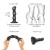 Фаллоимитатор с шариками Strap-On-Me Dildo Geisha Ball размер M 15,3 см черный