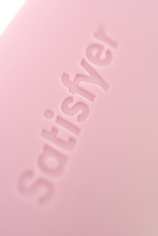 Вакуумный стимулятор Satisfyer Curvy 2+ с приложением  розовый