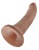 Фаллоимитатор на присоске King Cock 19 см мулат