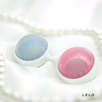 Вагинальные шарики LELO Luna Beads розовые и голубые