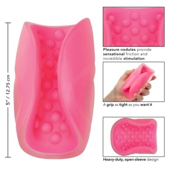 Рельефный мастурбатор The Gripper Beaded Grip с шариками