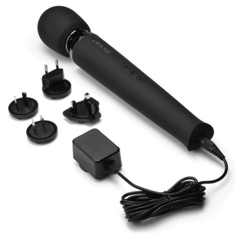 Мощный массажёр с 20 режимами Le Wand Rechargeable чёрный