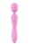 Розовый жезловый вибромассажер Pink Lady - 21,6 см.