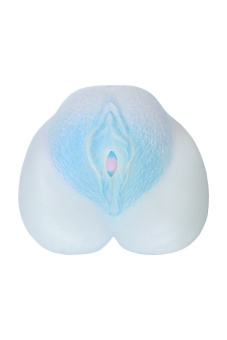 Прозрачный реалистичный мастурбатор ToyFa Juicy Pussy Crystal Wave