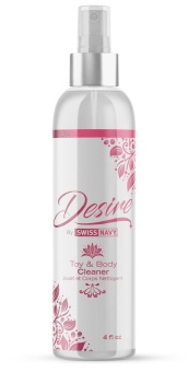 Очищающий спрей для тела и игрушек Swiss Navy Desire Toy Body Cleaner - 118 мл