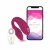 Гибкий вибратор для пар We-Vibe Sync Fuchsia розовый