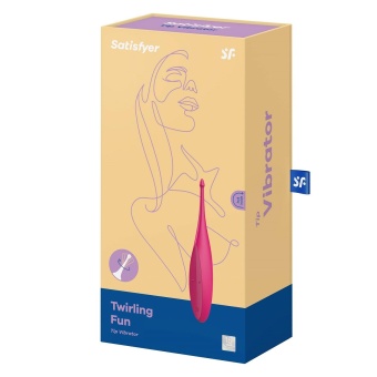 Точечный вибратор Satisfyer Twirling Fun розовый