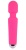 Розовый жезловый вибратор Wacko Touch Massager - 20,3 см.