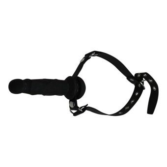 Кляп с наружным фаллоимитатором Knebel mit Dildo