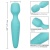Голубой wand-вибромассажер They-ology Vibrating Intimate Massager