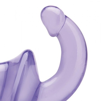 Фиолетовый безремневой страпон Lux Fetish Strapless Strap-on
