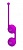 Лиловые вагинальные шарики Kegel Tighten Up III