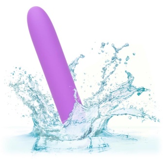 Прямой вибратор Bliss Liquid Mini Vibe фиолетовый