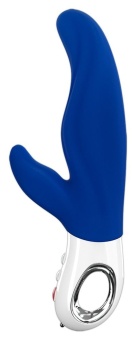 Вибратор со стимулятором клитора Fun Factory LADY BI синий