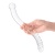 Стеклянный двусторонний фаллоимитатор Glass Pelvic Wand Double Ended прозрачный Стеклянный двусторонний фаллоимитатор Glass Pelvic Wand Double Ended прозрачный