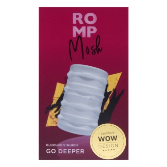 Мягкий мастурбатор Romp Mosh с двумя рельефами