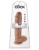 Фаллоимитатор на присоске с мошонкой King Cock with Balls 28 см мулат
