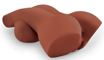 Мастурбатор-торс с грудью, вагиной и попкой PDX Plus Perfect 10 Torso Brown коричневый