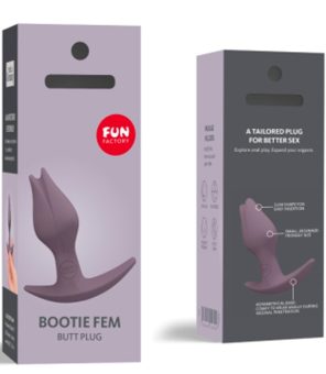 Анальная пробка Fun Factory Bootie Fem розовая