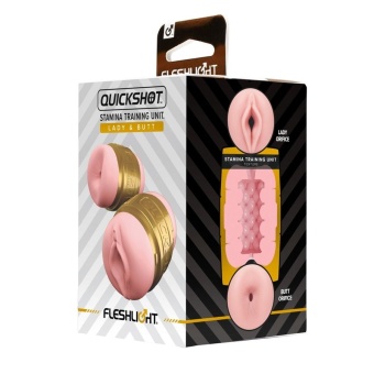 Мастурбатор для тренировки Fleshlight Quickshot Stamina Training Unit вагина и попка