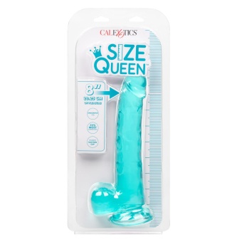 Фаллоимитатор Size Queen 20 см голубой