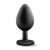 Черная анальная втулка с прозрачным кристаллом Bling Plug Medium - 8,2 см. Черная анальная втулка с прозрачным кристаллом Bling Plug Medium - 8,2 см.