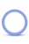 Голубое люминесцентное кольцо Silicone Glo Cock Ring
