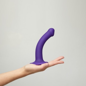 Фаллоимитатор Strap-On-Me Dildo Dual Density Semi-Realistic S 14,7 см фиолетовый