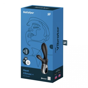 Вибратор-кролик Satisfyer Heat Climax + с функцией нагрева и приложением