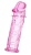 Розовая насадка фаллической формы - 12,5 см.