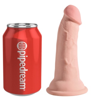 Фаллоимитатор на присоске King Cock Triple Density 13 см телесный