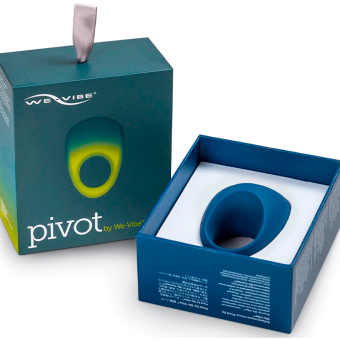 Эрекционное кольцо We-Vibe Pivot синее