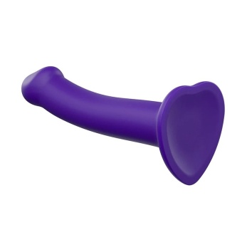 Фаллоимитатор Strap-On-Me Dildo Dual Density Semi-Realistic S 14,7 см фиолетовый