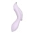 Вакуумный вибростимулятор с изгибом Satisfyer Curvy Trinity 2 сиреневый